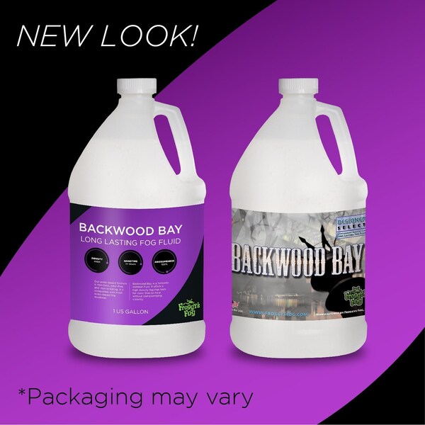 Backwood Bay Long Lasting Fog Machine Fluid - 4 Gallon Case